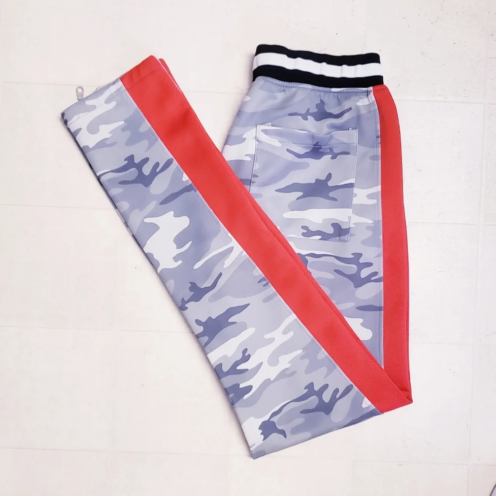 L Hudson camo track joggers from Saks - Picture 1 of 12
